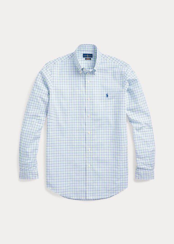 Men's Polo Ralph Lauren Classic Fit Tattersall Shirts | 854736CJW